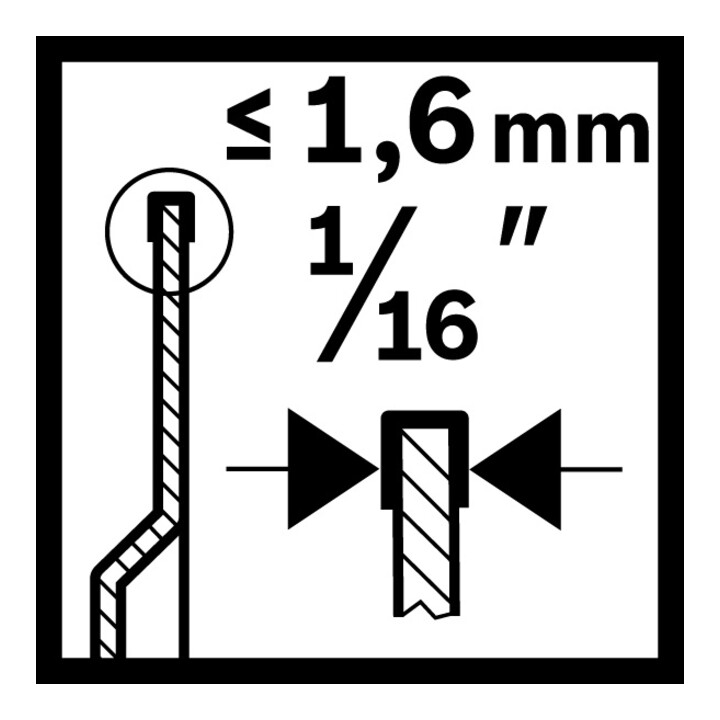 Bosch Schmalschnitt-Segmentsägeblatt ACZ 70 RT5 2608661692