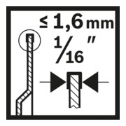 Bosch Schmalschnitt-Segmentsägeblatt ACZ 70 RT5 2608661692-5