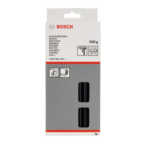 Bosch Schmelzkleber 11 x 200 mm 500 g schwarz