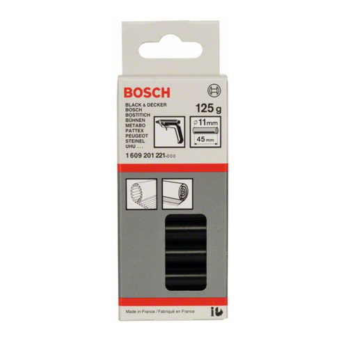 Bosch Schmelzkleber 11 x 45 mm 125 g schwarz