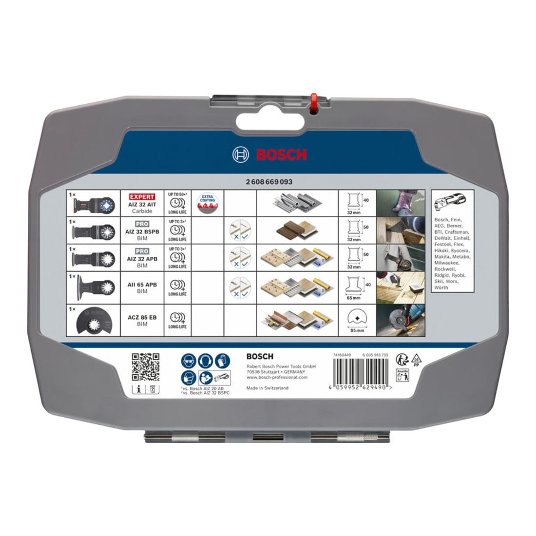 Bosch Schneid-Set, 5-tlg.
