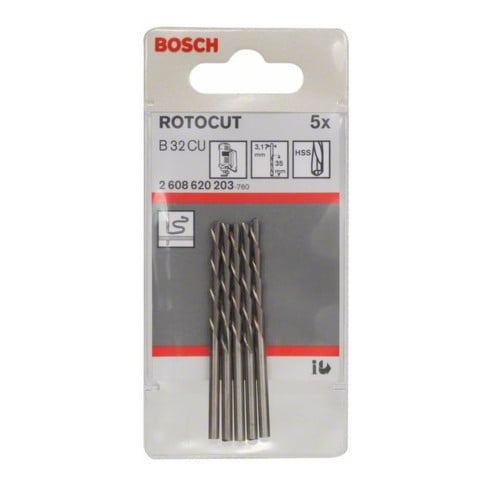 Bosch Schneidebit Rotocut B 32 CU 3,17 mm L 35 mm G 70 mm