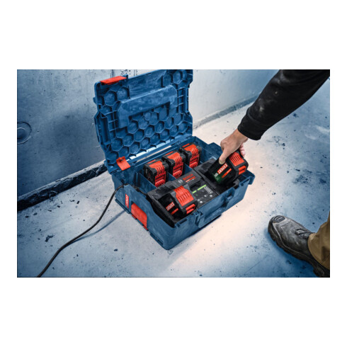 Bosch Schnell-Lader Ladegerät EXAL18V2-320 in L-BOX; L