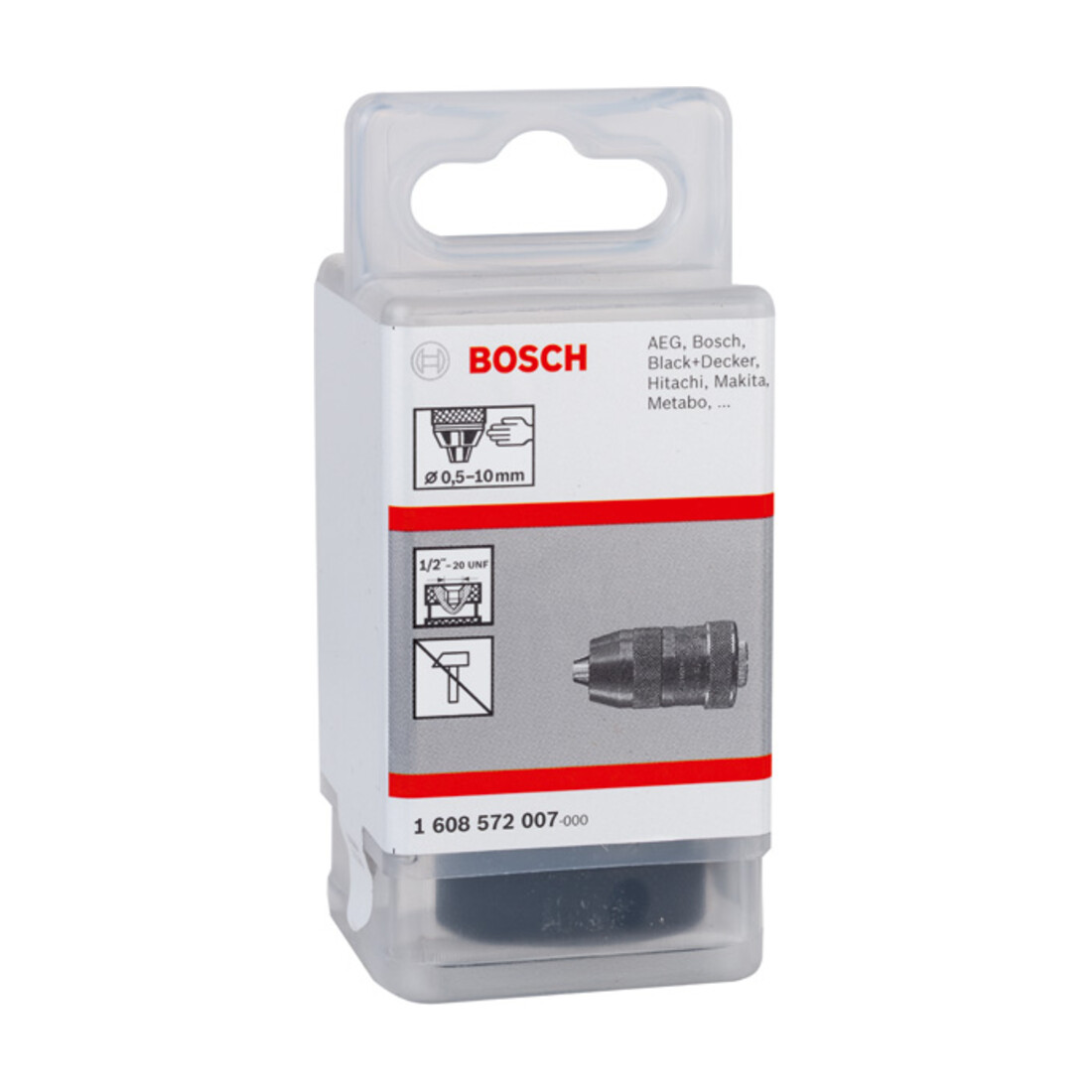 Bosch Schnellspannbohrfutter bis 10 mm 0,5 bis 10 mm 1/2" bis 20