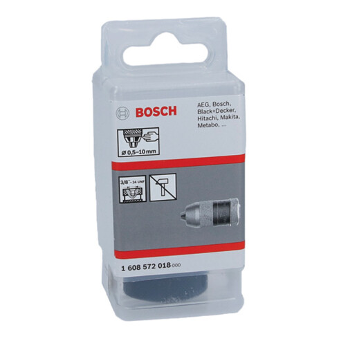 Bosch Schnellspannbohrfutter bis 10 mm 0,5 bis 10 mm 3/8" bis 24