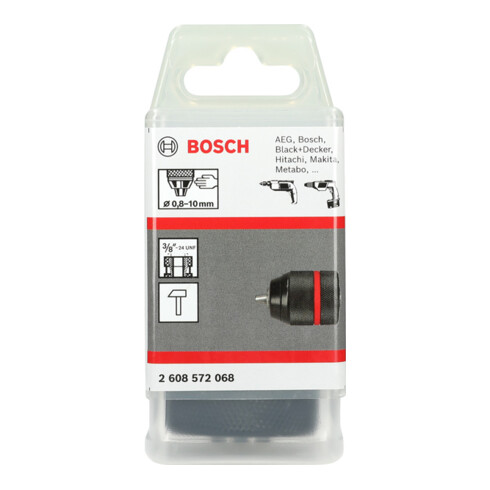 Bosch Schnellspannbohrfutter bis 10 mm 1 bis 10 mm 3/8" bis 24