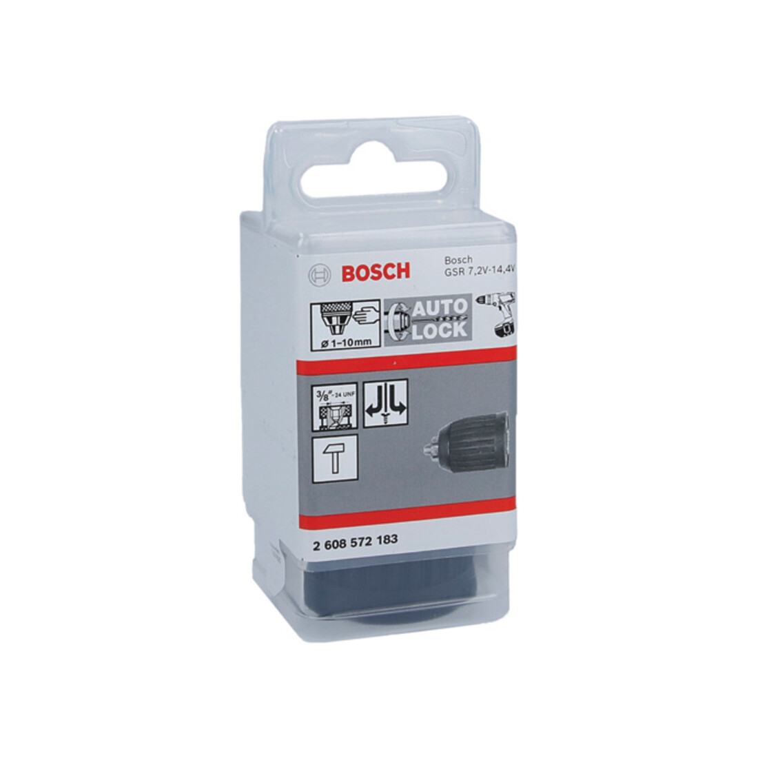 Bosch Schnellspannbohrfutter bis 10 mm 1 bis 10 mm 3/8 bis 24 Standard Duty