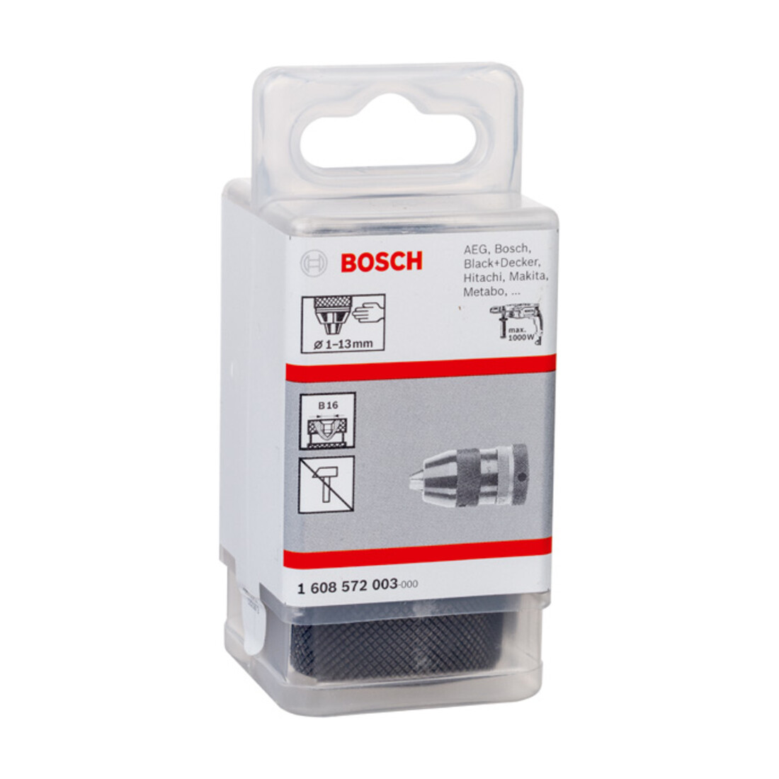 Bosch Schnellspannbohrfutter bis 13 mm 1 bis 13 mm B 16