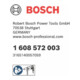 Bosch Schnellspannbohrfutter bis 13 mm 1 bis 13 mm B 16-5