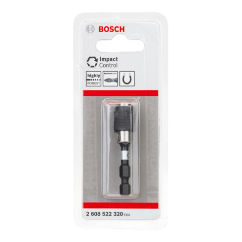 Bosch Schnellverschluss-Bithalter Impact Control 1-teilig