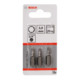 Bosch Innensechskant Bit, L25 mm, 1/4" Antrieb, 3er Pack-3