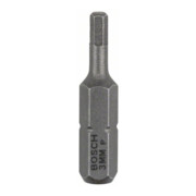 Bosch Innensechskant Bit, L25 mm, 1/4" Antrieb, 3er Pack