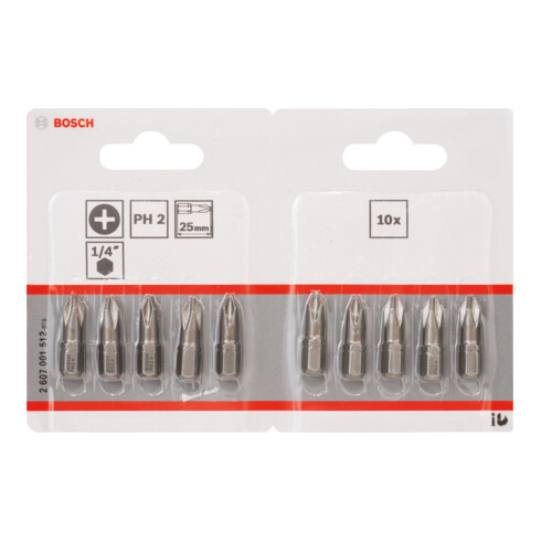 Bosch Phillips Bit, L25 mm, 1/4" Antrieb