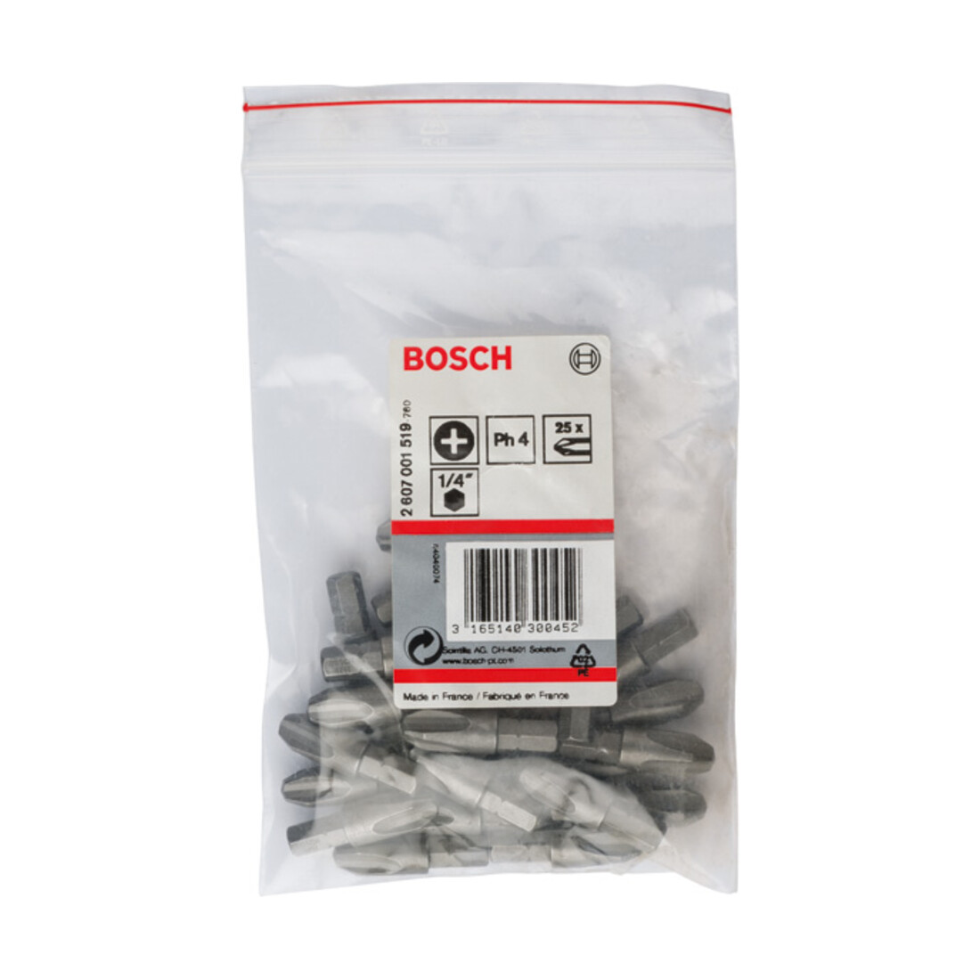 Bosch Schrauberbit Extra-Hart, PH 4, 32 mm