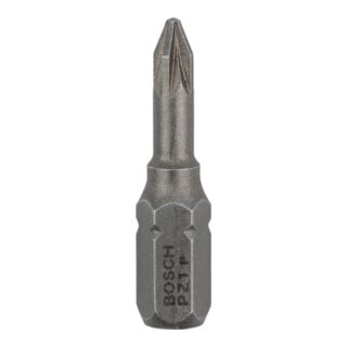 Bosch Pozidriv Bit, L25 mm, 1/4" Antrieb, extra hart, 3er Pack