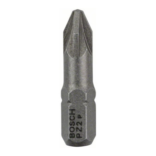 Bosch Pozidriv Bit, L25 mm, 1/4" Antrieb, extra hart, 3er Pack