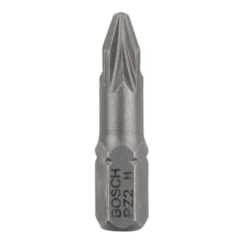 Bosch Pozidriv Bit, L25 mm, 1/4" Antrieb, extra hart, 10er Pack