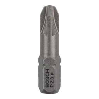 Bosch Pozidriv Bit, L25 mm, 1/4" Antrieb, extra hart, 10er Pack
