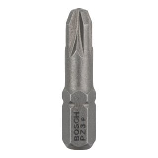 Bosch Pozidriv Bit, L25 mm, 1/4" Antrieb, extra hart, 10er Pack