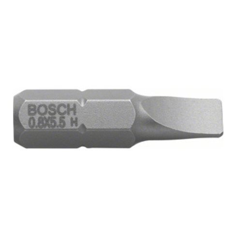 Bosch Schrauberbit Extra-Hart, S 0,5 x 4,0, 25 mm