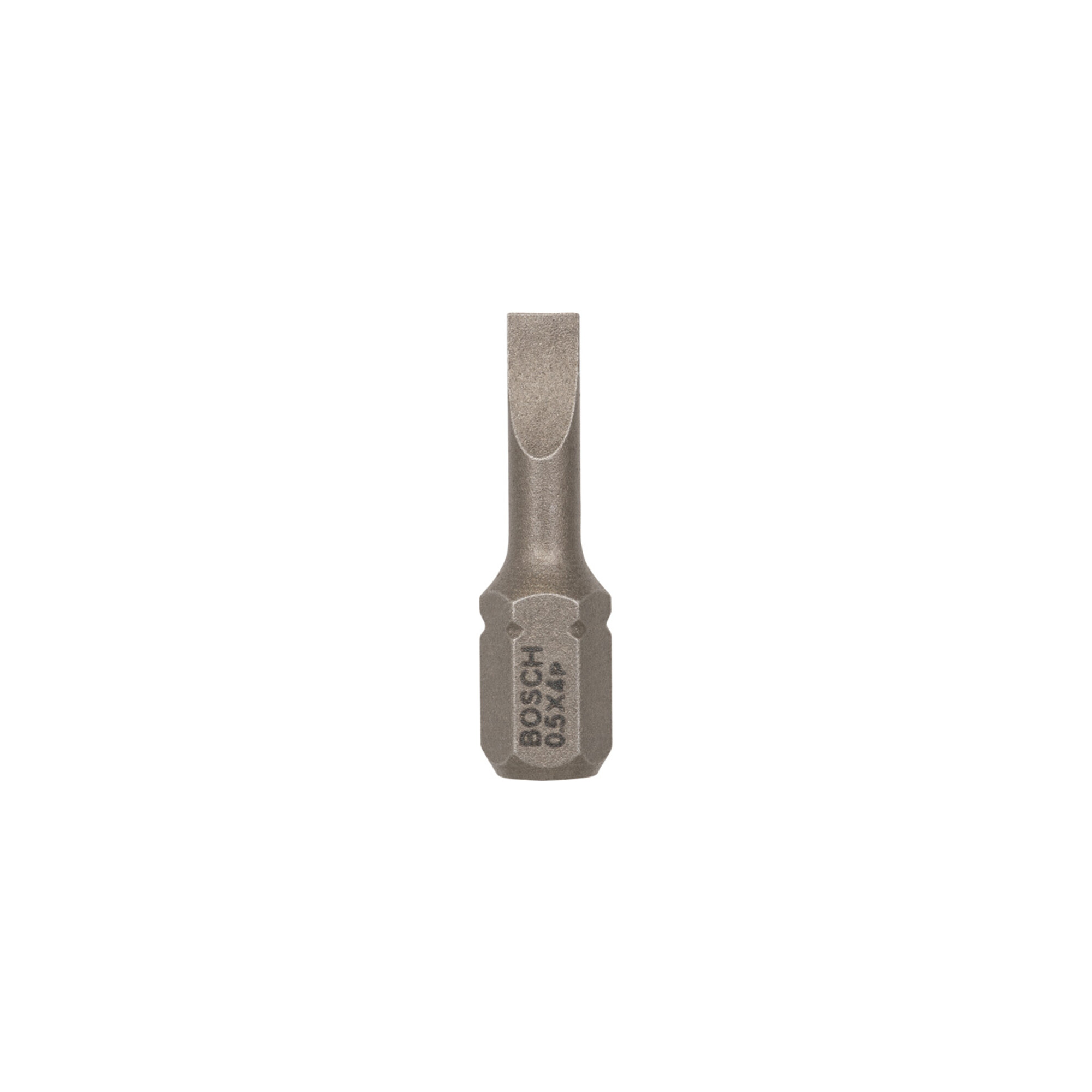 BOSCH Schrauberbit Extra-Hart, S 0,5 x 4,0, 25 mm