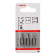 Bosch TX Bit, L25 mm, 1/4" Antrieb, extra hart, 3er Pack-2