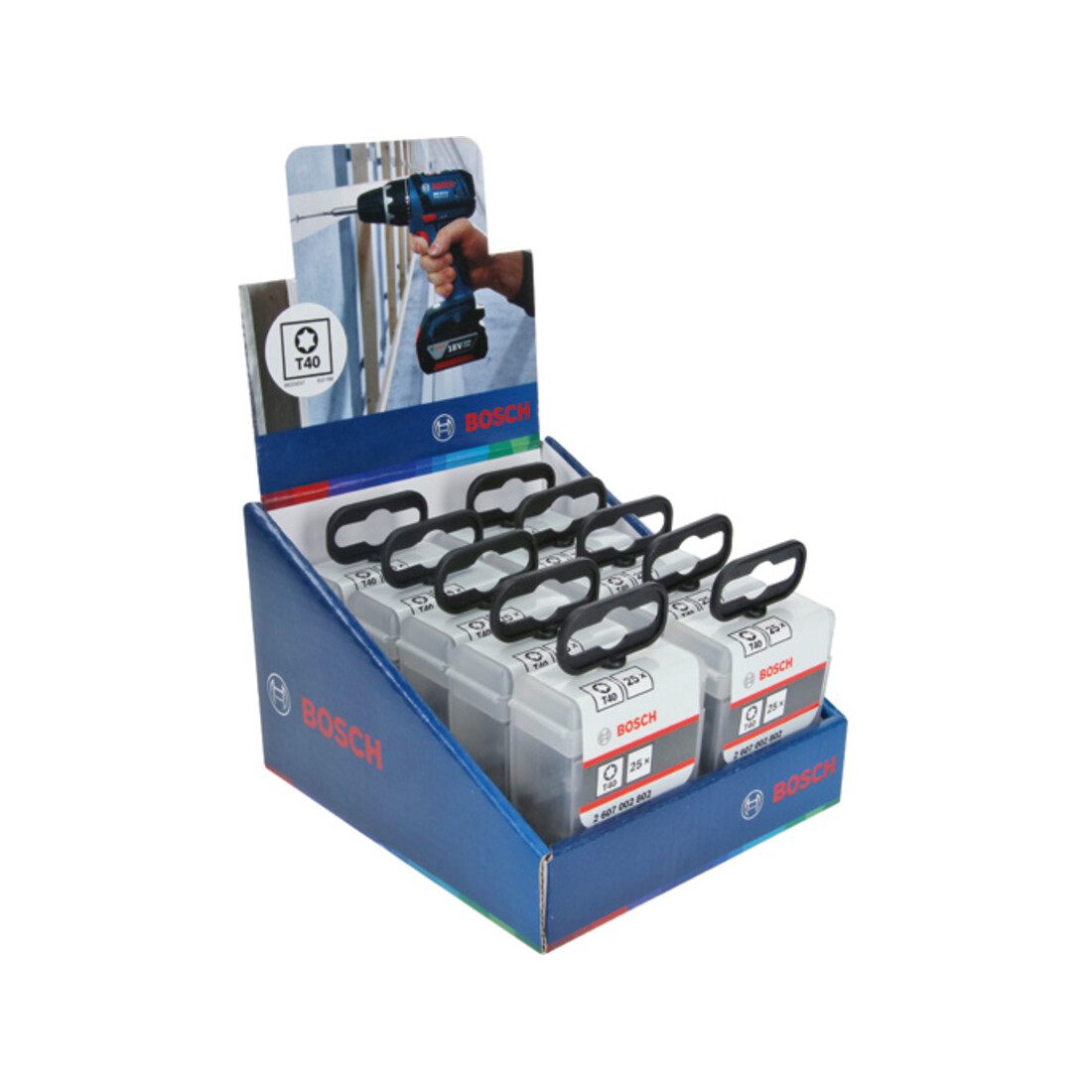 Bosch Schrauberbit Extra-Hart T40 25 mm