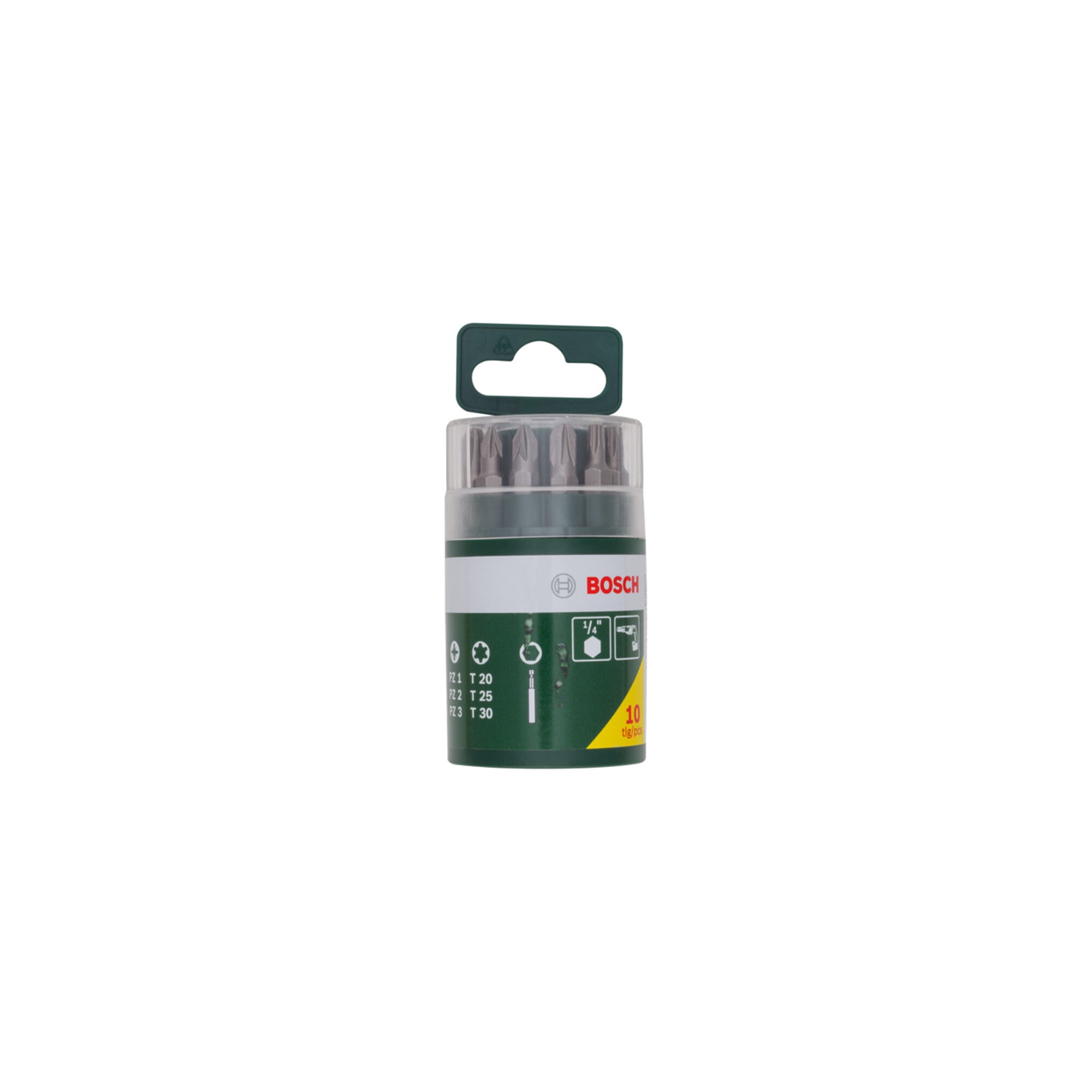Bosch Schrauberbit-Set, 10-teilig, inklusive TX
