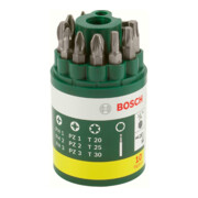 Bosch Schrauberbit-Set, 10-teilig, inklusive TX-3