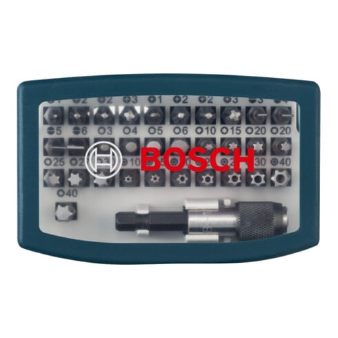 Bosch Schrauberbit Set blau, 32-teilig