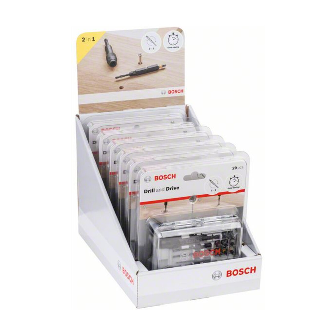 Bosch Schrauberbit-Set Drill& Drive 20-teilig