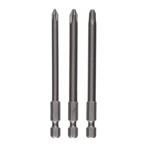 Bosch Schrauberbit-Set Extra-Hart 3-teilig PH1 PH2 PH3 152 mm