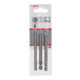 Bosch Schrauberbit-Set Extra-Hart 3-teilig PH1 PH2 PH3 89 mm