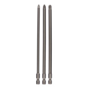 Bosch Schrauberbit-Set Extra-Hart, PZ1, PZ2, PZ3, 152 mm