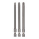 Bosch Schrauberbit-Set Extra-Hart, PZ1, PZ2, PZ3, 89 mm-1