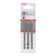 Bosch Schrauberbit-Set Extra-Hart, PZ1, PZ2, PZ3, 89 mm-2