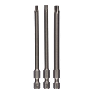 Bosch Schrauberbit-Set Extra-Hart, T20, T25, T30, 89 mm