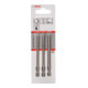 Bosch Schrauberbit-Set Extra-Hart, T20, T25, T30, 89 mm-2
