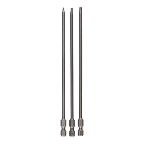 Bosch Schrauberbit-Set Extra-Hart, T8, T10, T15, 152 mm