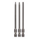 Bosch Schrauberbit-Set Extra-Hart, T8, T10, T15, 89 mm-1