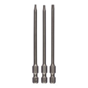Bosch Schrauberbit-Set Extra-Hart, T8, T10, T15, 89 mm
