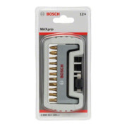 Bosch Schrauberbit-Set Max Grip 11-teilig PH PZ T, S HEX Schnellwechselhalter-3