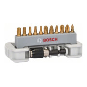 Bosch Schrauberbit-Set Max Grip 11-teilig PH PZ T, Schnellwechselhalter-1