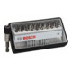 Bosch Schrauberbit-Set Robust Line L Extra-Hart 18+1-teilig 25mm PH PZ TX-1