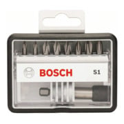 Bosch Schrauberbit-Set Robust Line S Extra-Hart 8 + 1 teilig 25 mm PH-3