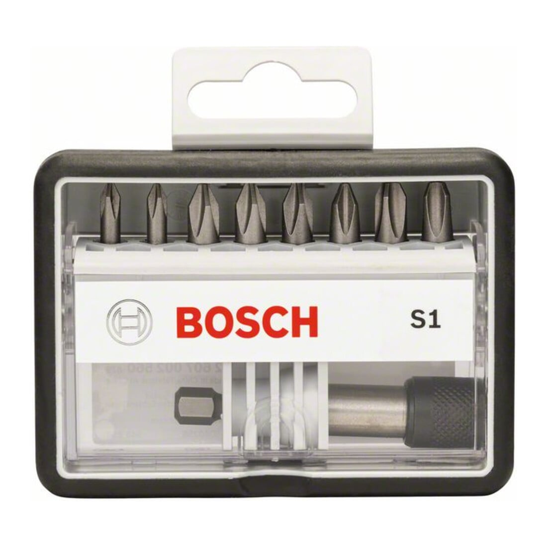 Bosch Schrauberbit-Set Robust Line S Extra-Hart 8 + 1 teilig 25 mm PH