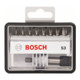 Bosch Schrauberbit-Set Robust Line S Extra-Hart 8 + 1-teilig 25 mm Torx-3