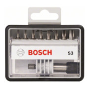 Bosch Schrauberbit-Set Robust Line S Extra-Hart 8 + 1-teilig 25 mm TX-3