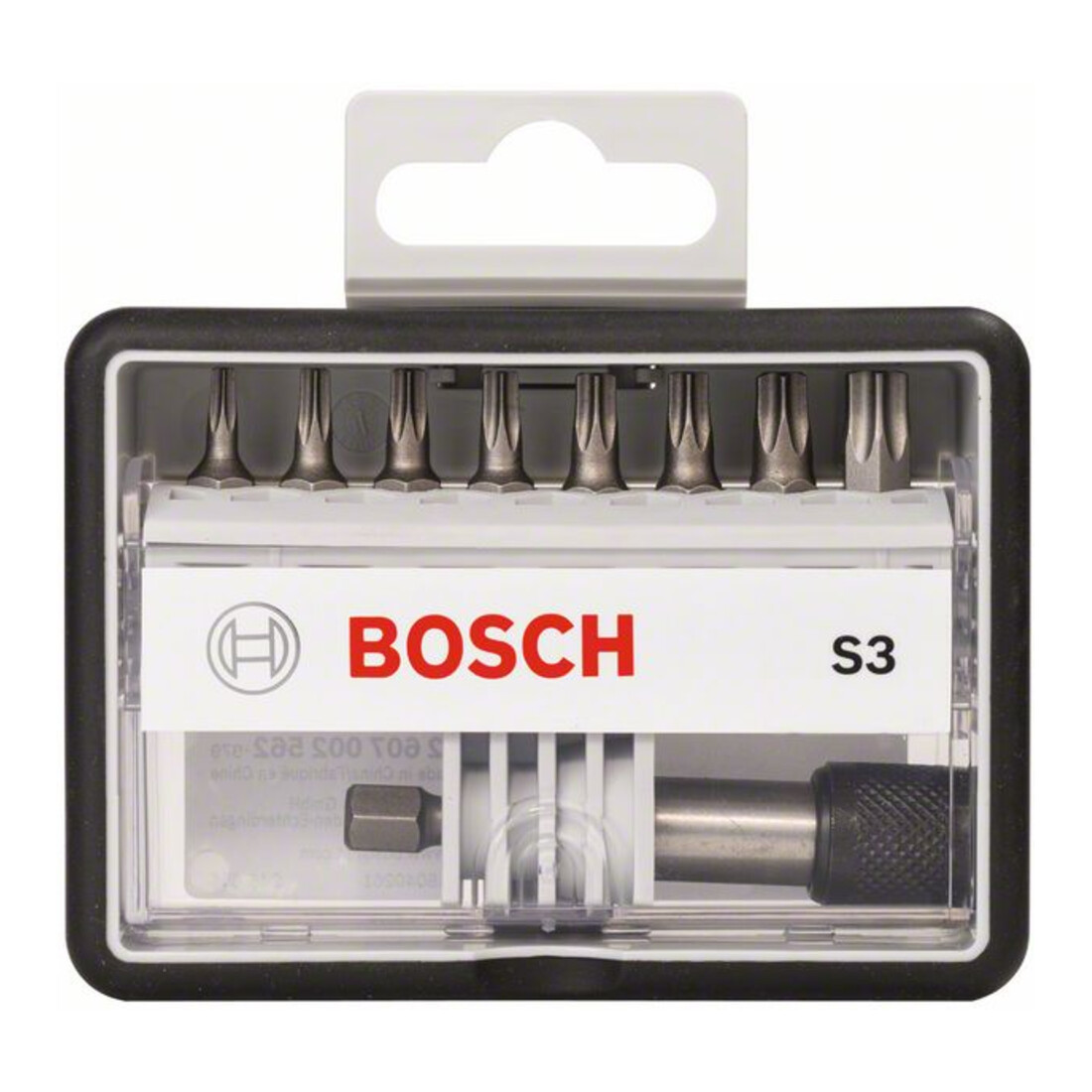 Bosch Schrauberbit-Set Robust Line S Extra-Hart 8 + 1-teilig 25 mm TX