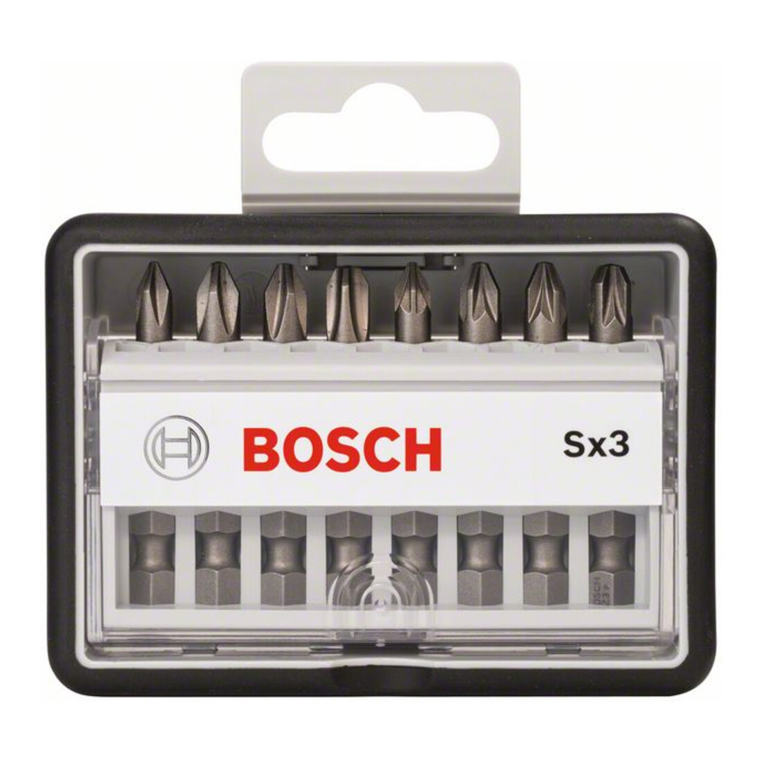 Bosch Schrauberbit-Set Robust Line Sx Extra-Hart 8-teilig 49 mm PH PZ